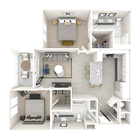 The Ellington Floorplan The Napier
